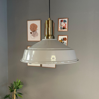 Pendelleuchte Carmelo Fackel Ø35 cm, Metall Hängelampe