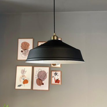 Pendelleuchte Carmelo Ø35 cm, Metall Hängelampe