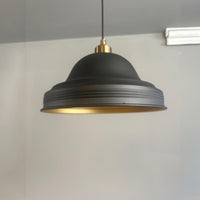 Pendelleuchte Asletl Hängelampe Industrial aus Metall Ø40 cm, Pendelleuchte Esstisch