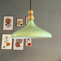 LED Pendelleuchte Perle Holz Metall Ø35 cm, E27, Modern Pendelleuchte