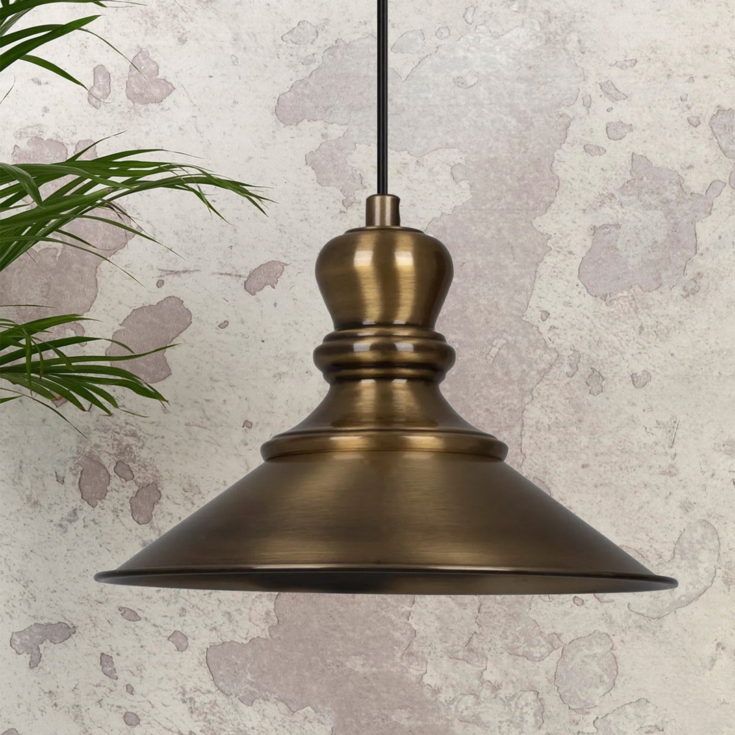 Pendelleuchte Nantes 24 cm, Kupfer Vintage-Industrie Pendelleuchte