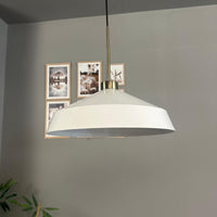 Pendelleuchte Lema Dünn Ø37,5 cm, Metall Hängelampe