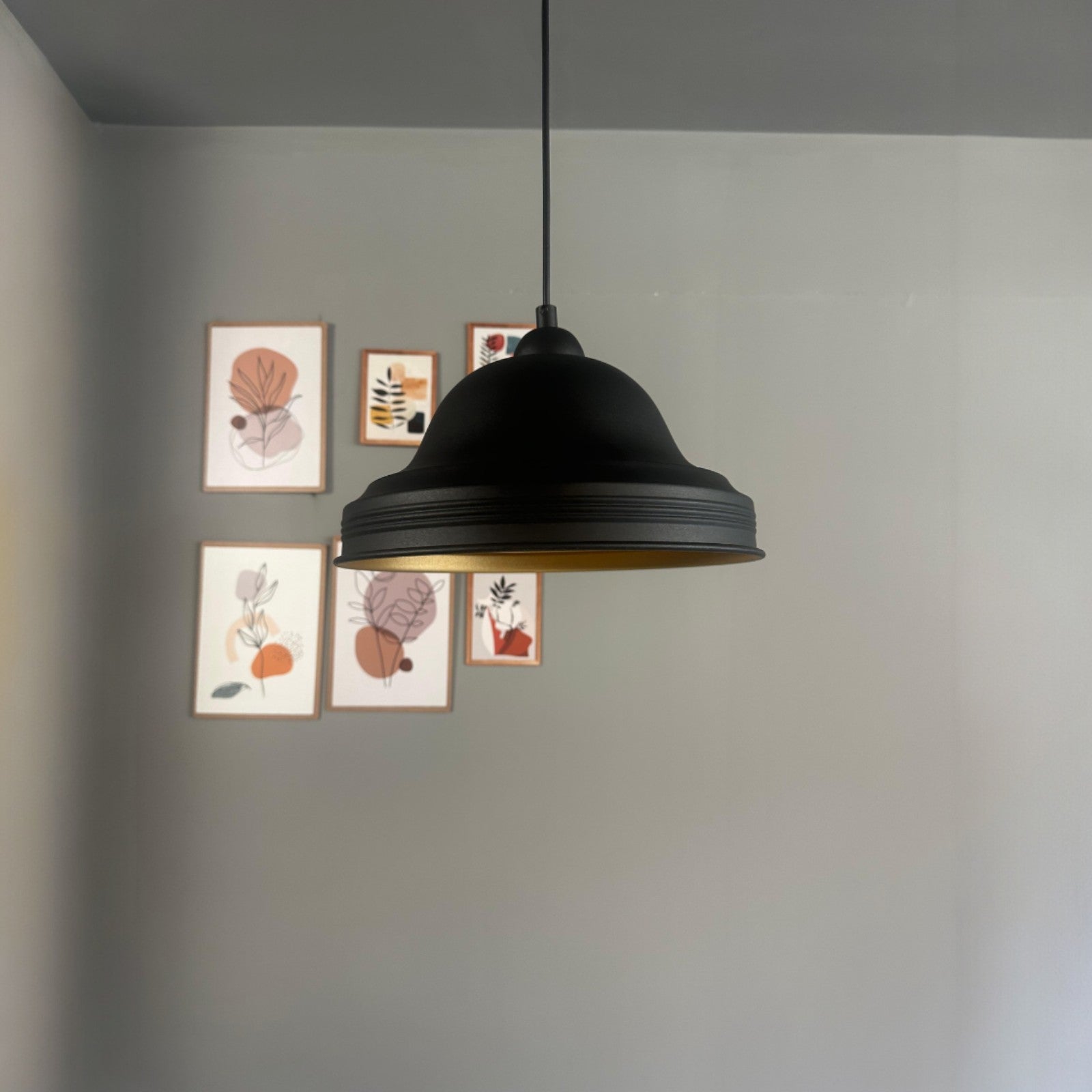 Pendelleuchte Asletl Hängelampe Industrial aus Metall Ø40 cm, Pendelleuchte Esstisch