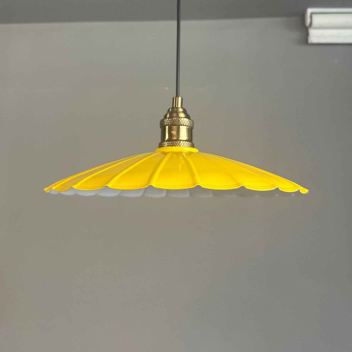 Pendelleuchte Risso Metall Ø34cm, Modern Hängelampe ohne Leuchtmittel