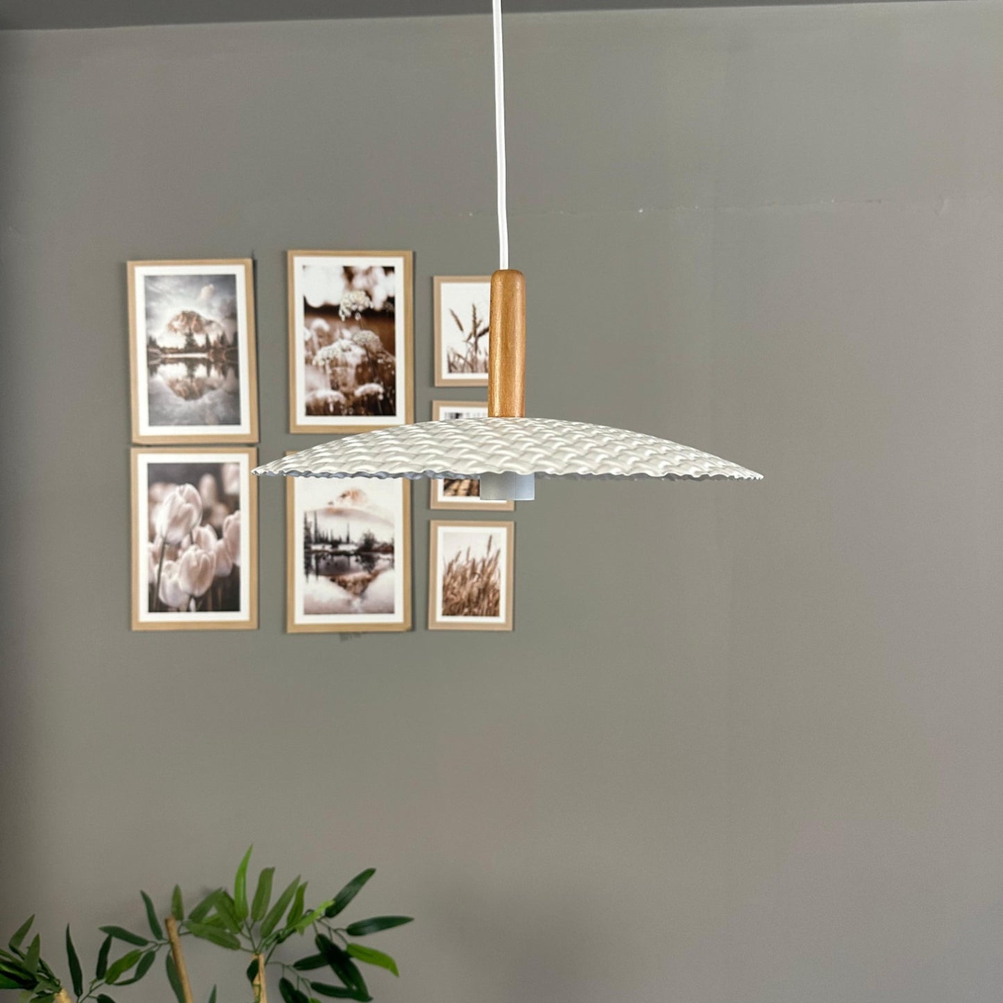 Pendelleuchte Zetra Metall Ø36cm, Modern Hängelampe