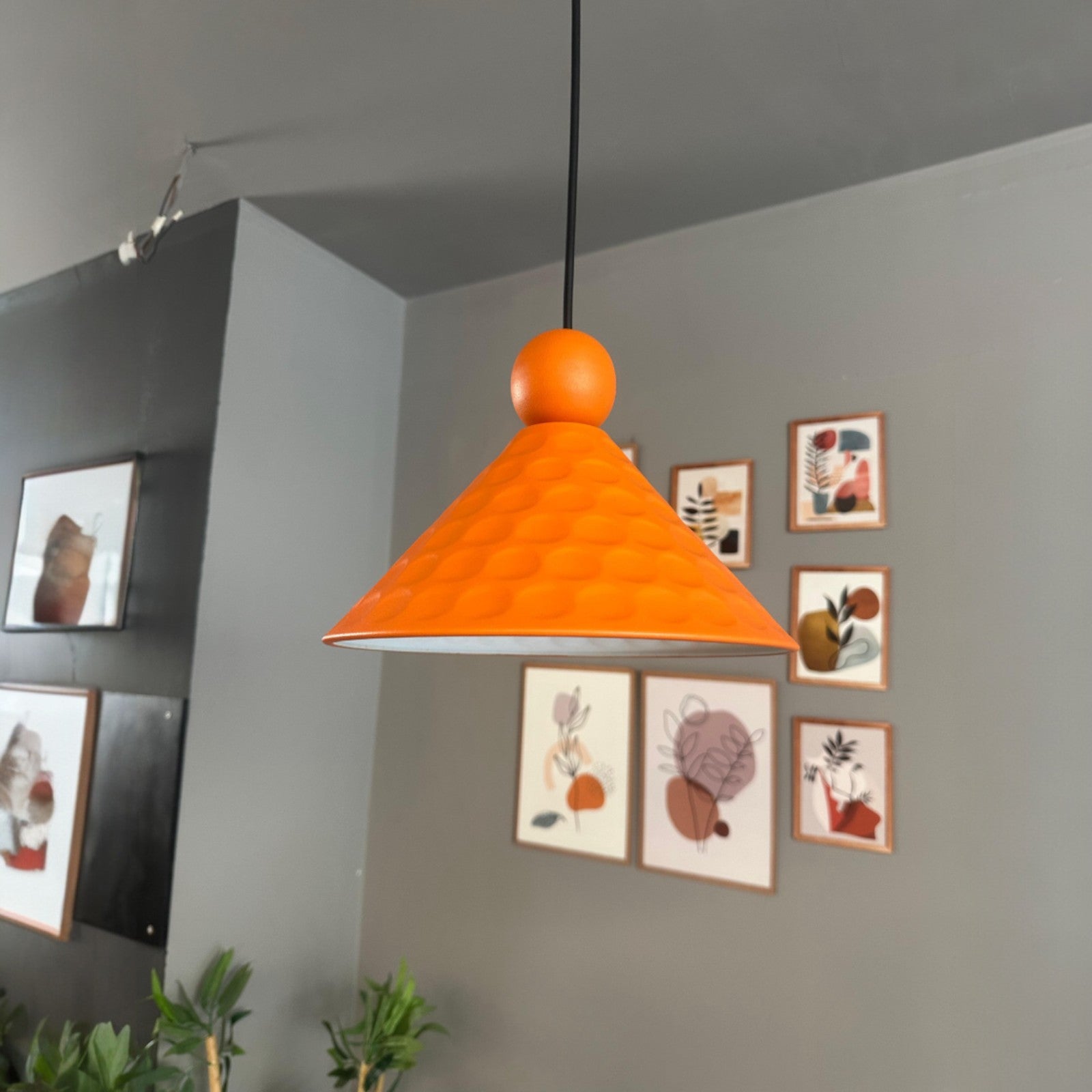 Pendelleuchte Rumy Perle Metall, Modern Hängelampe