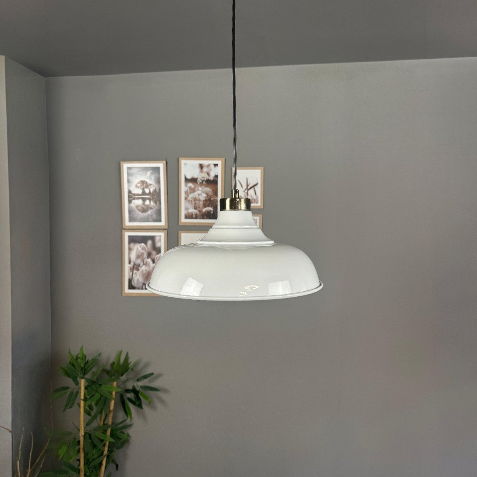 Pendelleuchte Nota Runde Ø40 cm, Metall Hängelampe