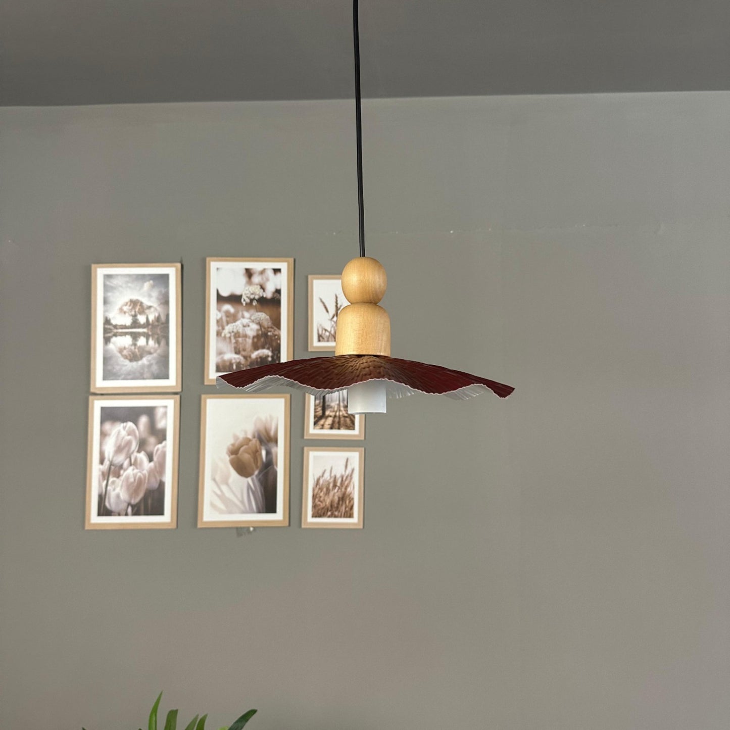 Pendelleuchte Teyra Metall Ø34cm, Modern Hängelampe