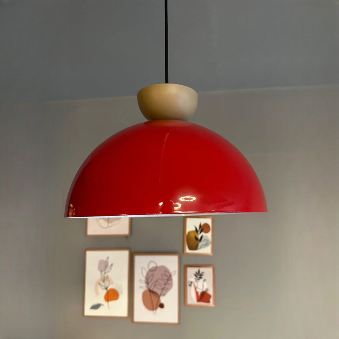 Hängelampe Yimpi 30 cm, Vintage Pendelleuchte