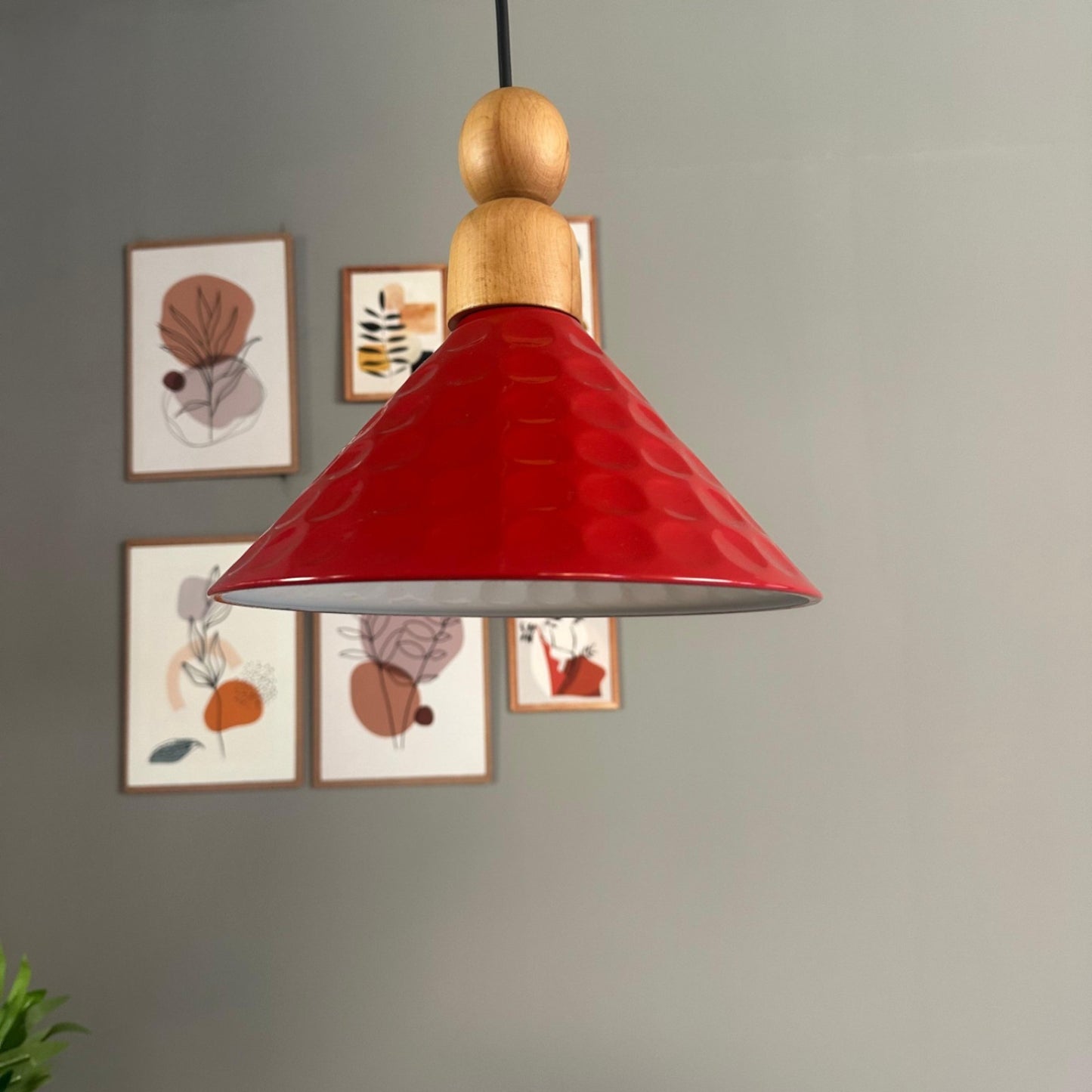 Pendelleuchte Pendelleuchte Rumy Perle Metall, Modern Hängelampe