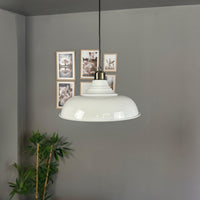 Pendelleuchte Nota Halbe Tulpe Ø31 cm, Metall Hängelampe