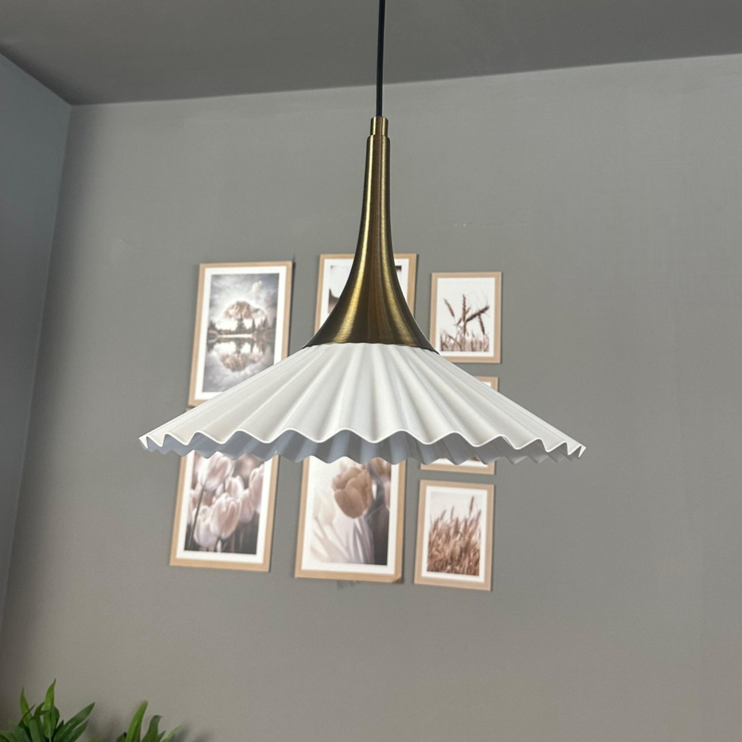 Pendelleuchte Avilla Metall Ø33cm, Modern Hängelampe