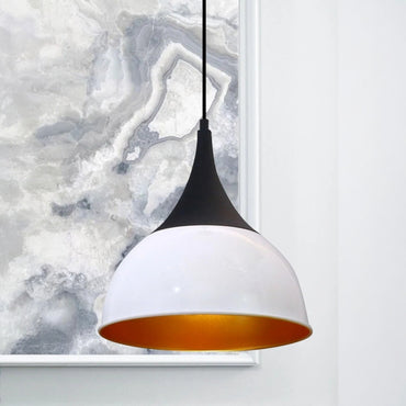 Pendelleuchte Pendelleuchte Mabbe Metall Ø30cm, Modern Hängelampe