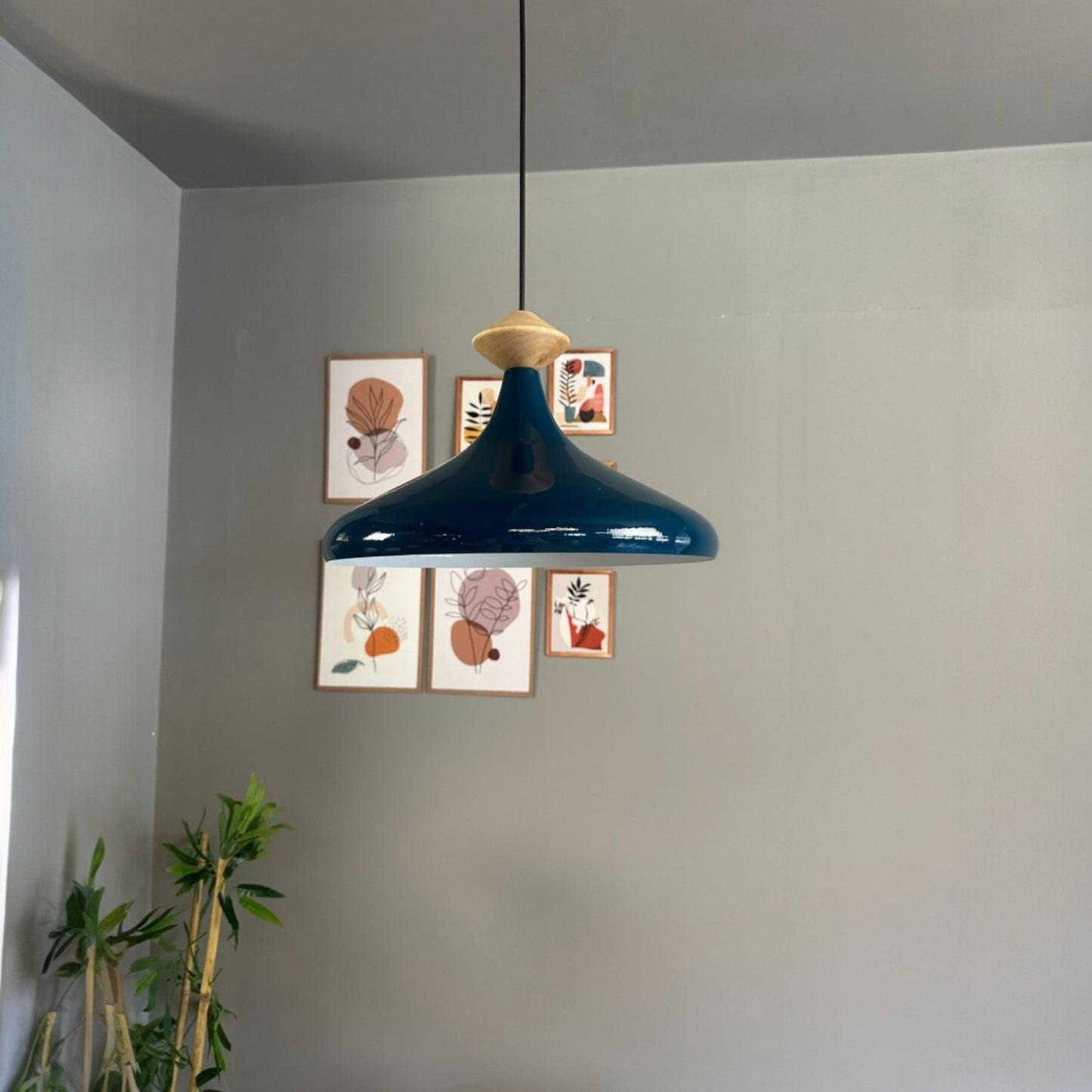 Pendelleuchte Champion Metall Ø35cm, Modern Hängelampe