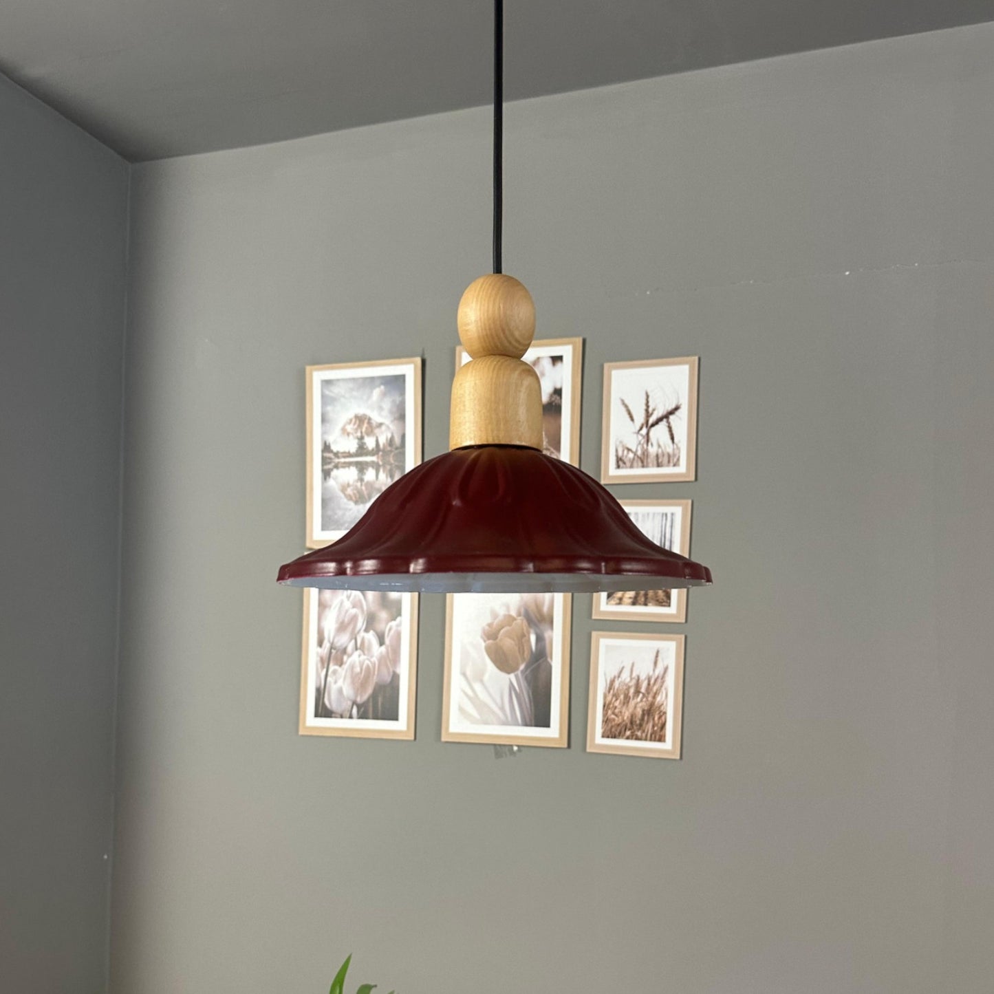 Pendelleuchte Ralivo Metall Ø30cm, Modern Hängelampe