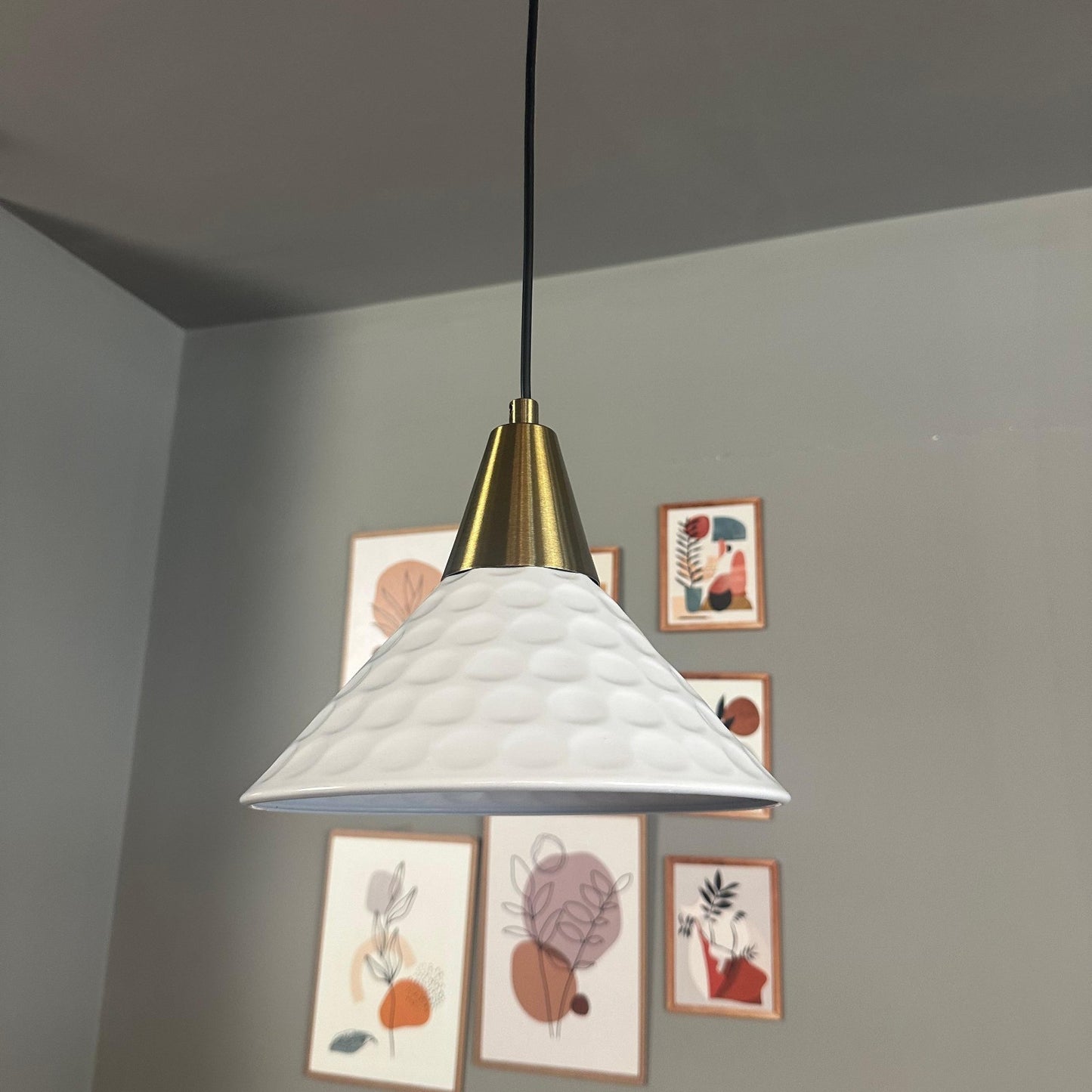 Pendelleuchte Rumy Schlot Metall, Modern Hängelampe