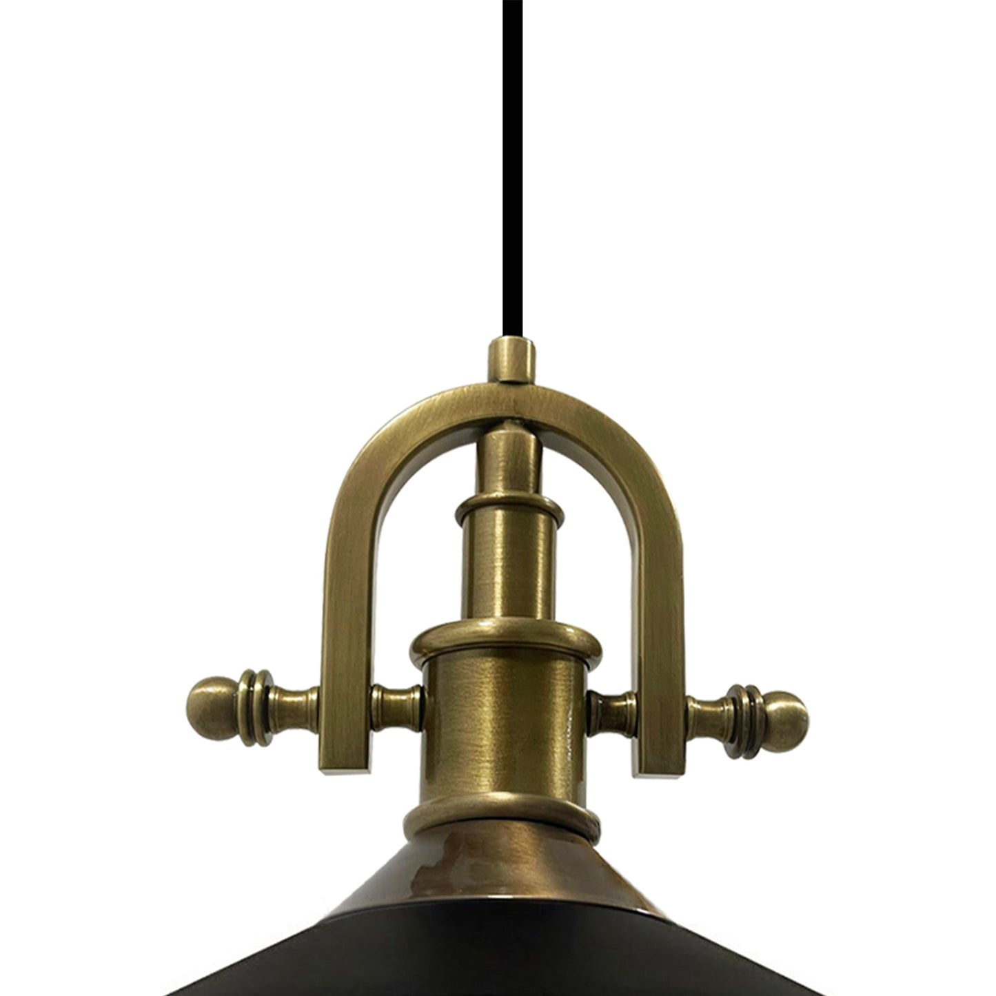 Pendelleuchte Bamyum Pendelleuchte I Asletl-Marine l Ø41 cm E27 Metall Vintage Lampe