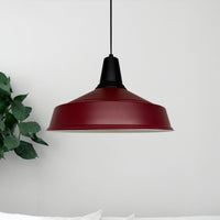 Pendelleuchte Retro Metall Ø41cm, Retro Hängelampe