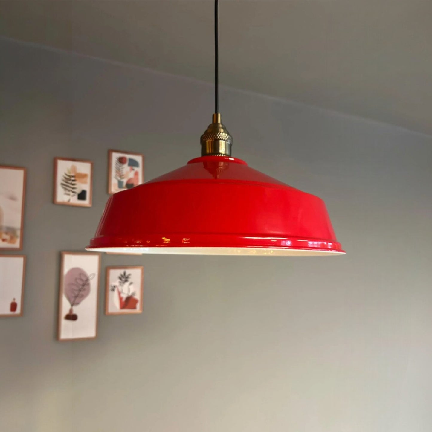 Pendelleuchte Carmelo Ø35 cm, Metall Hängelampe