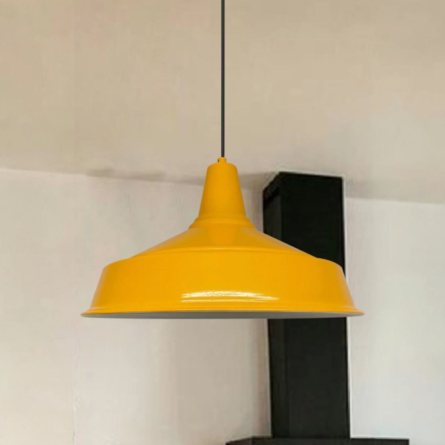 Pendelleuchte Retro Metall Ø41cm, Retro Hängelampe