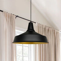 Pendelleuchte Retro Metall Ø41cm, Retro Hängelampe