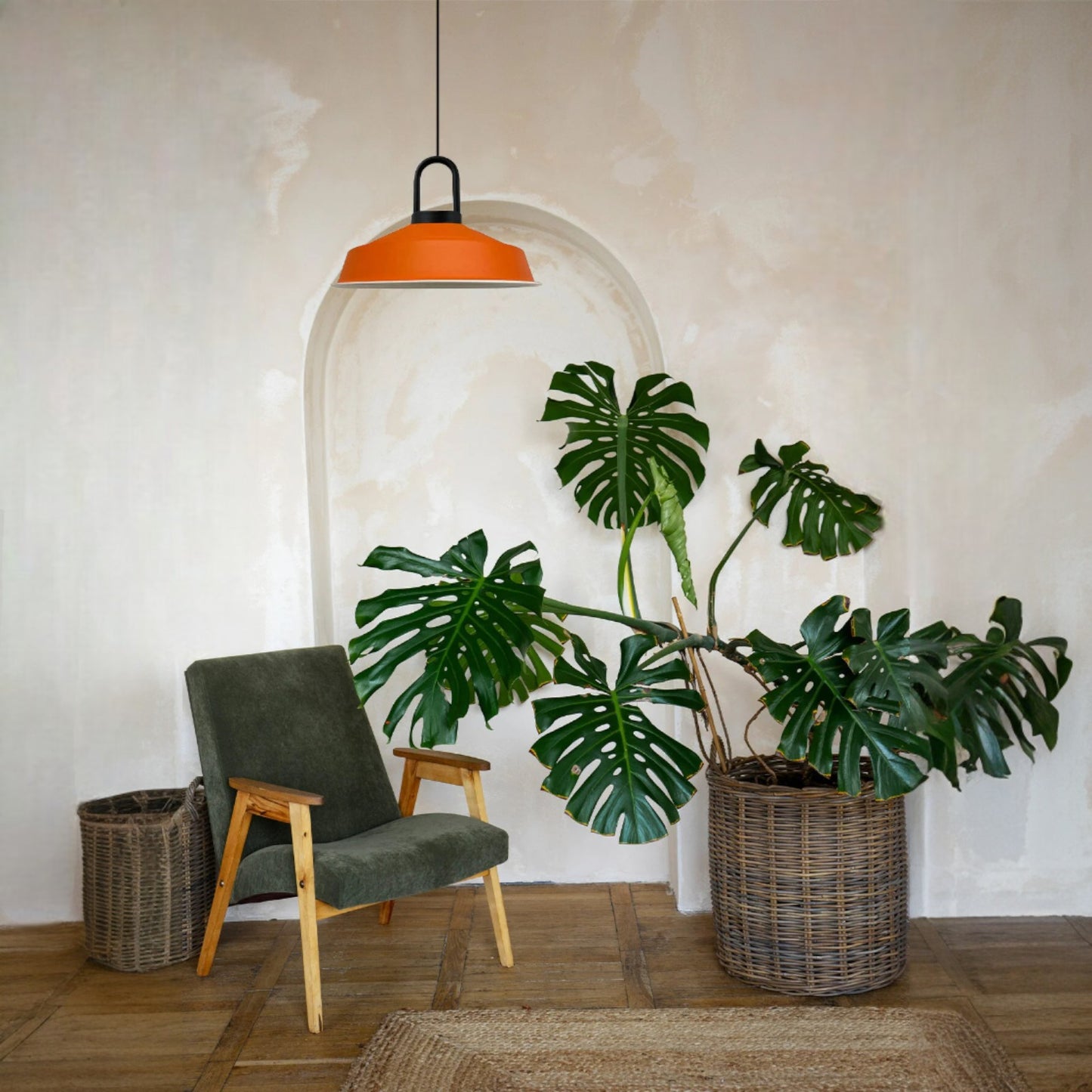 Bamyum Asletl-Lock Pendelleuchte Vintage