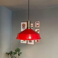 Pendelleuchte Carmelo Fackel Ø35 cm, Metall Hängelampe