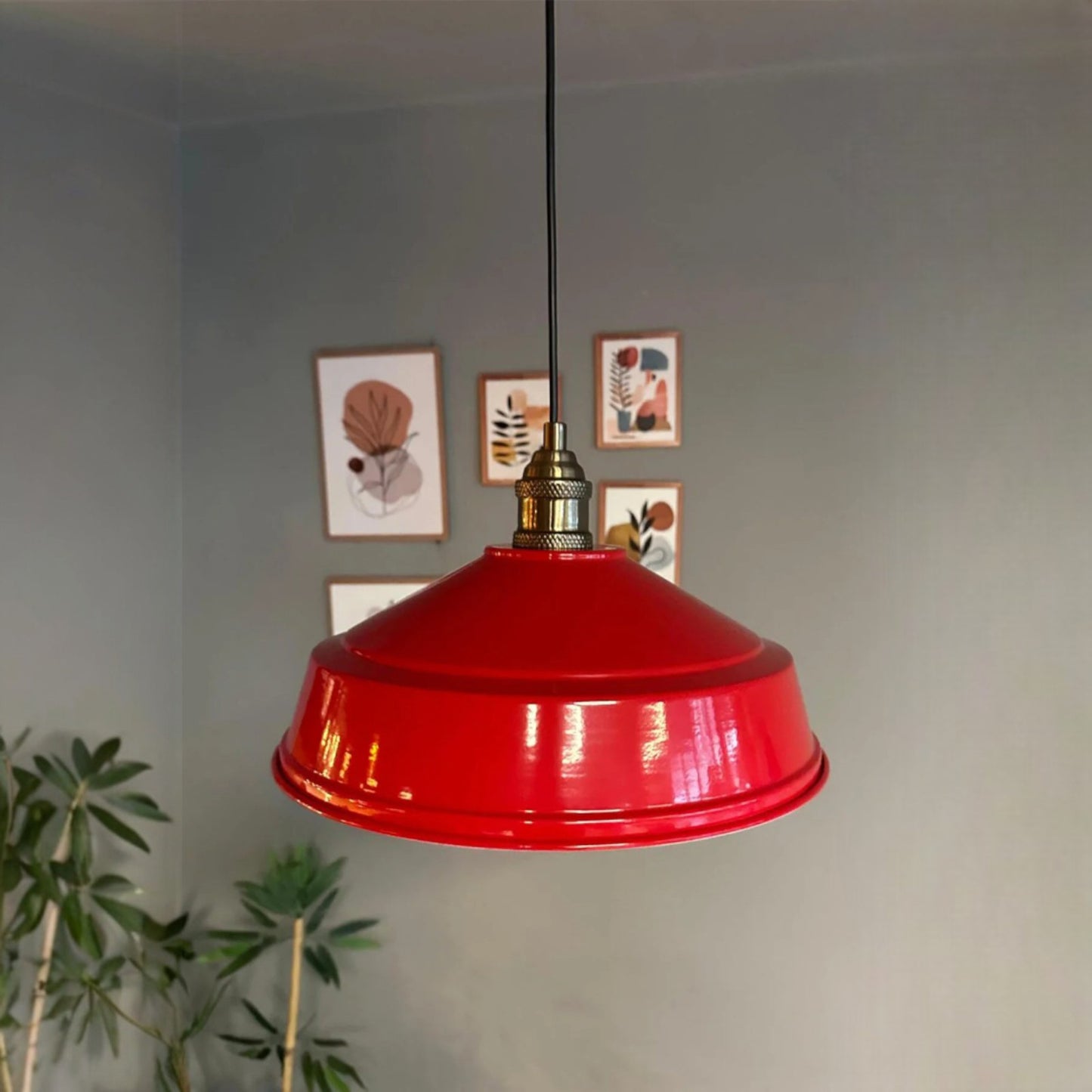 Pendelleuchte Carmelo Ø35 cm, Metall Hängelampe