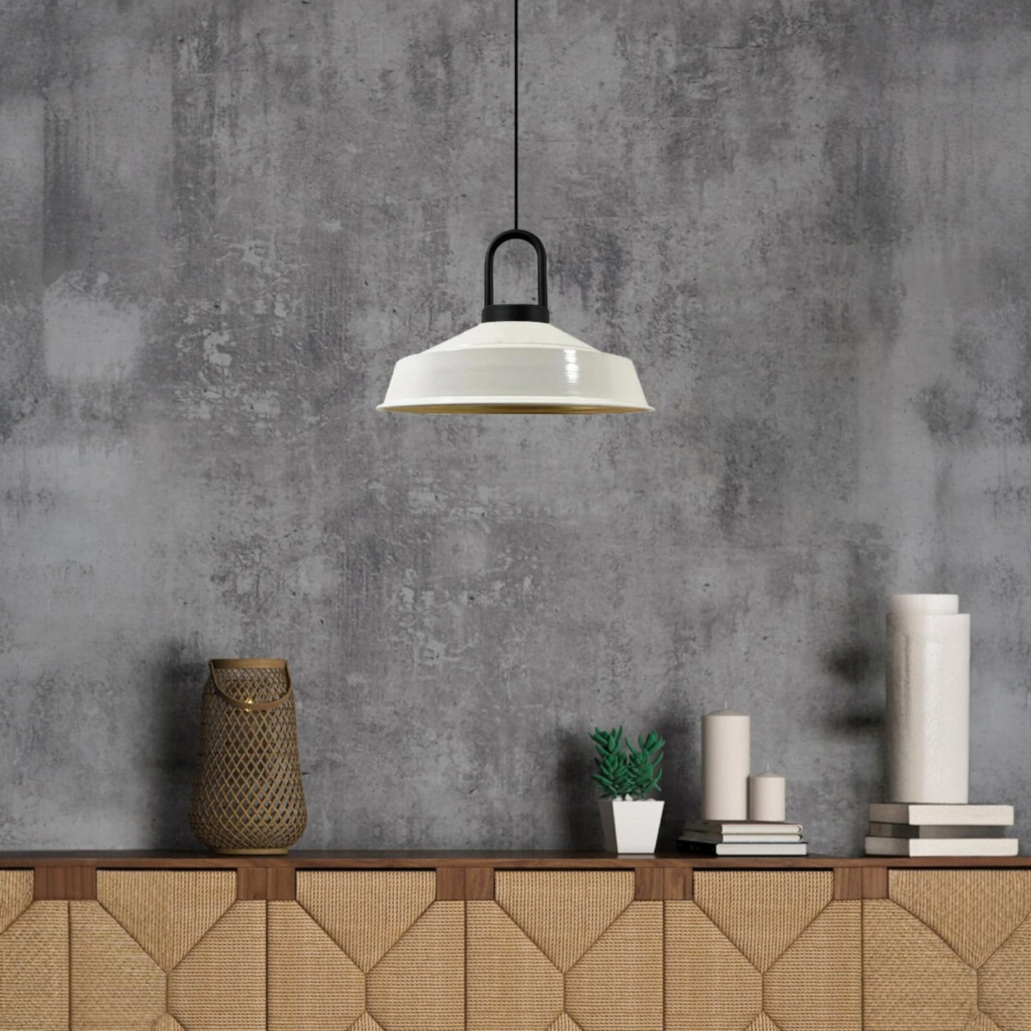 Bamyum Asletl-Lock Pendelleuchte Vintage