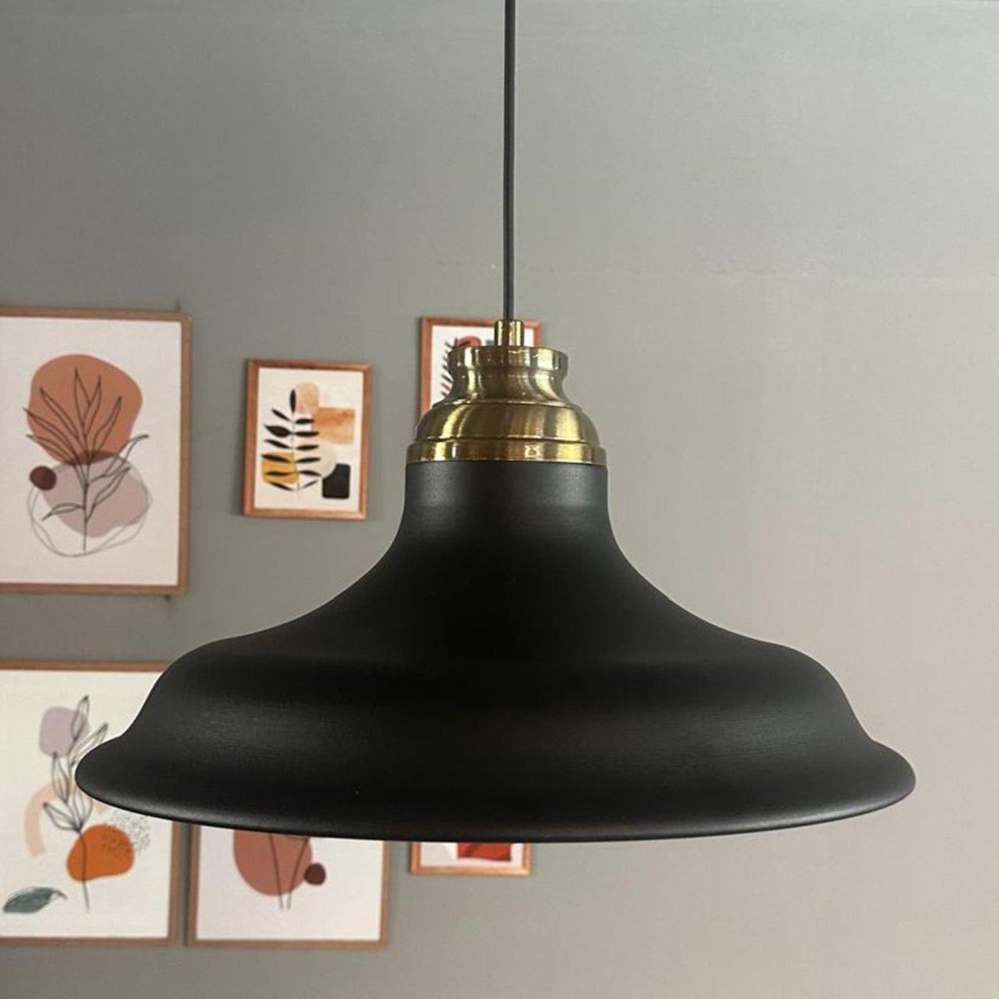 Pendelleuchte Bergo Ø40 cm, Metall Hängelampe