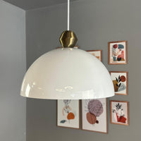 Pendelleuchte Yimpi Wulst Metall Ø30cm, Modern Hängelampe