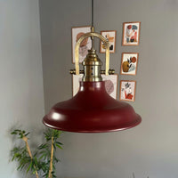 Bamyum Pendelleuchte Bergo Ø40 cm, Metall Hängelampe