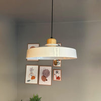 Pendelleuchte Ace Holz Vintage, Industrial aus Metall Holz E27, Hängelampe