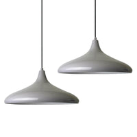 2 lampes suspendues en métal E27