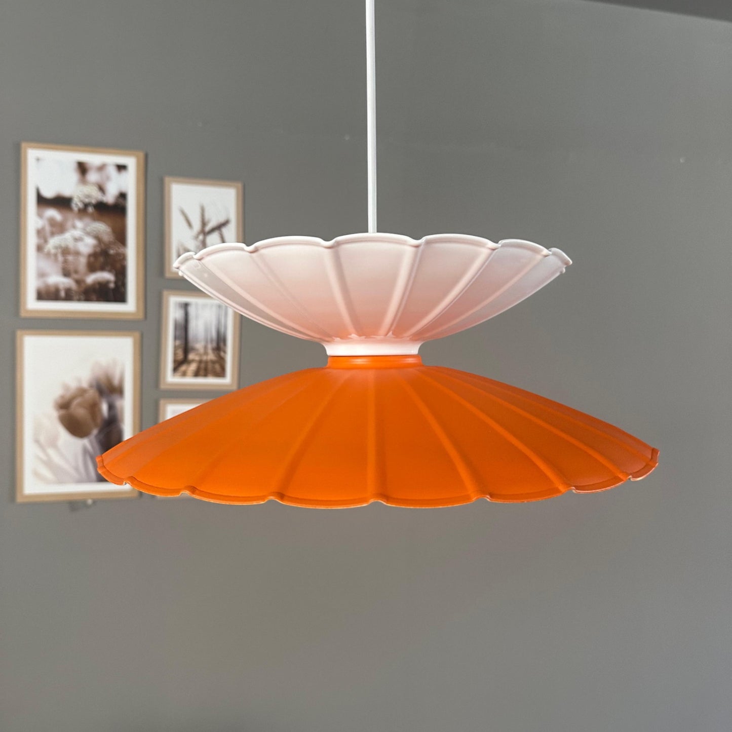 Pendelleuchte Rubby Metall Ø34cm, Modern Hängelampe