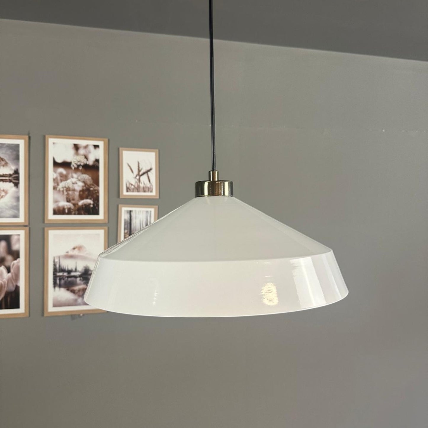 Pendelleuchte Lema Ø37,5 cm, Metall Hängelampe