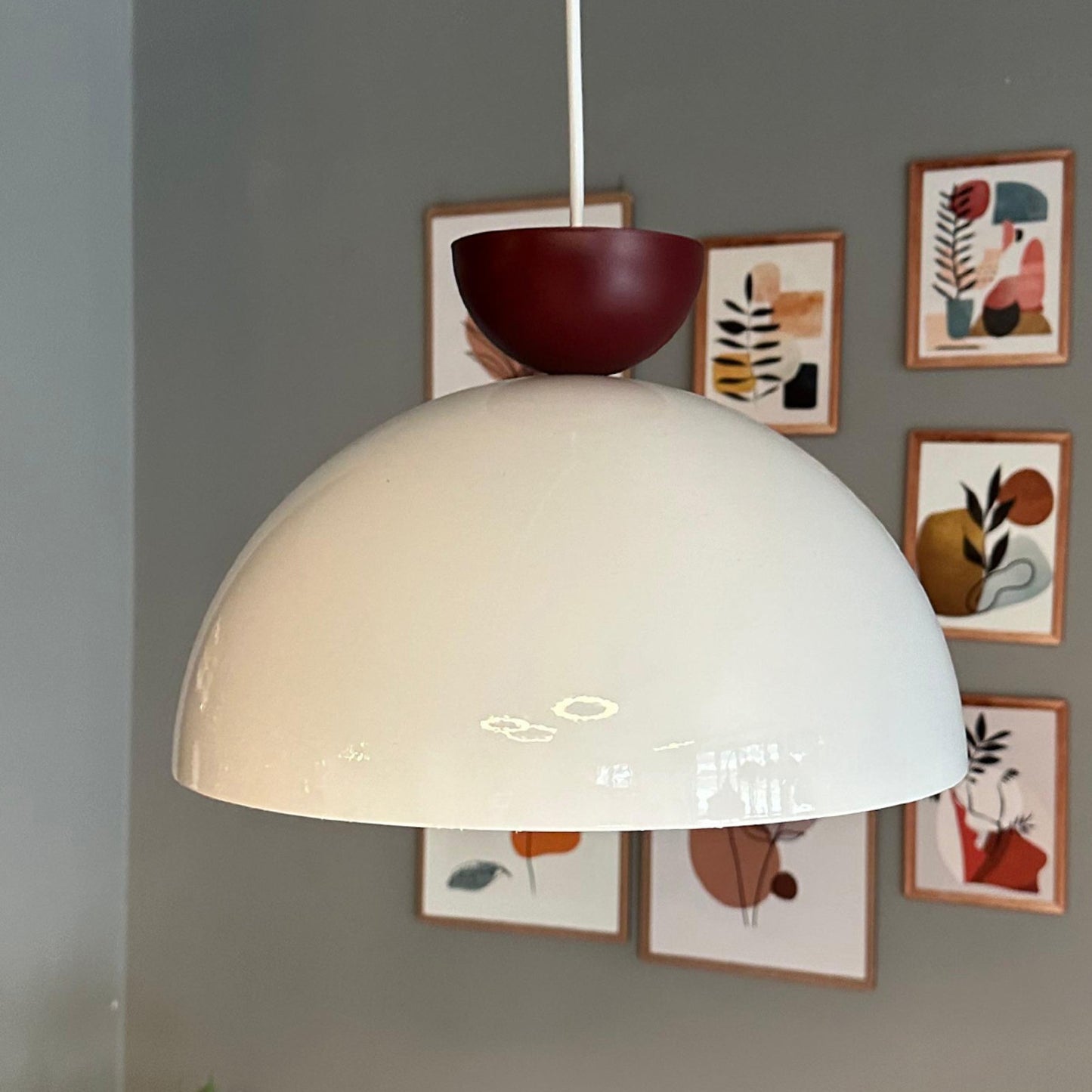 Pendelleuchte Yimpi Metall Ø30cm, Modern Hängelampe