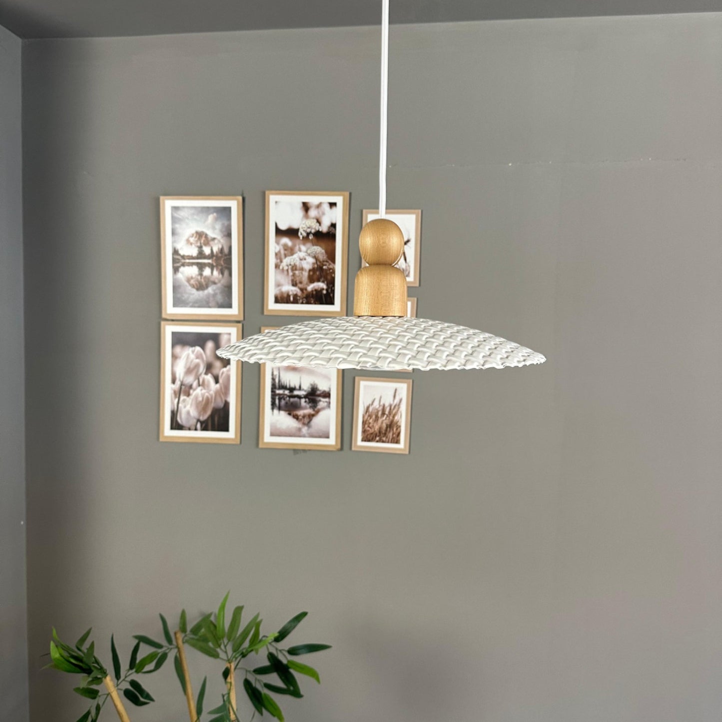 Pendelleuchte Zetra Metall Ø36cm, Modern Hängelampe