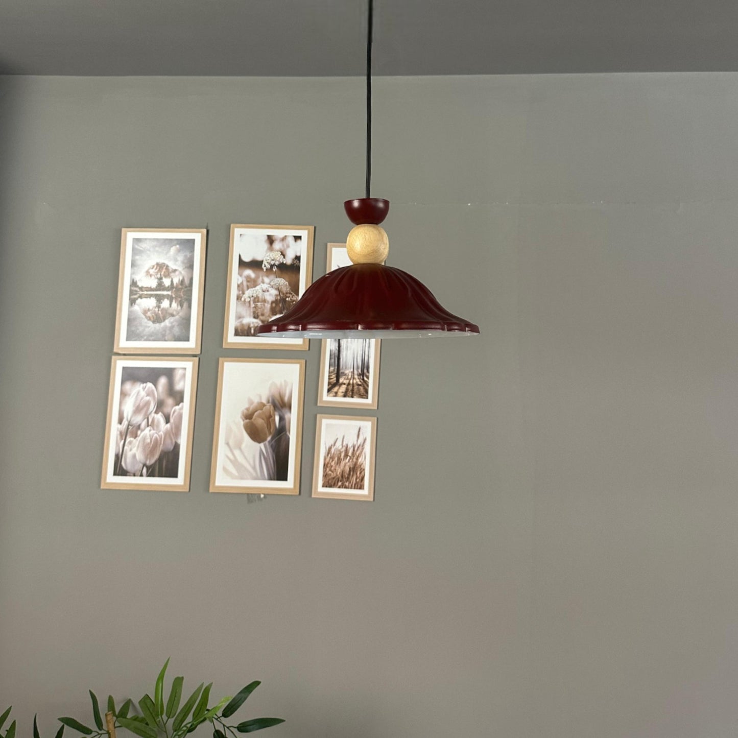 Pendelleuchte Ralivo Metall Ø30cm, Modern Hängelampe