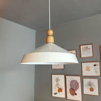 Pendelleuchte Lema Metall Ø37,5 cm, E27, Vintage Lampe