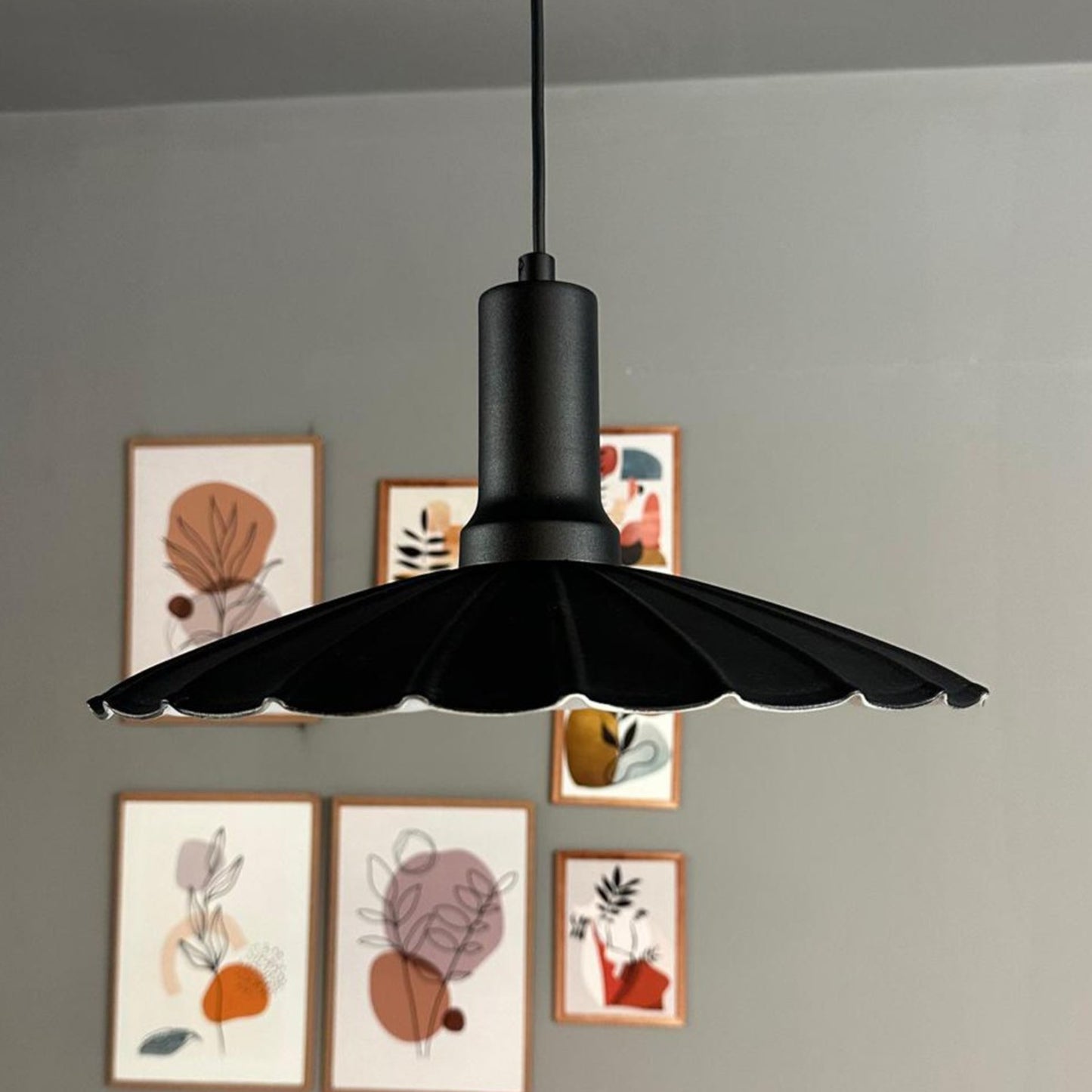 Pendelleuchte Risso Metall Ø34cm, Modern Hängelampe