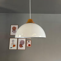 Pendelleuchte Yimpi J Holz Metall, Modern Hängelampe