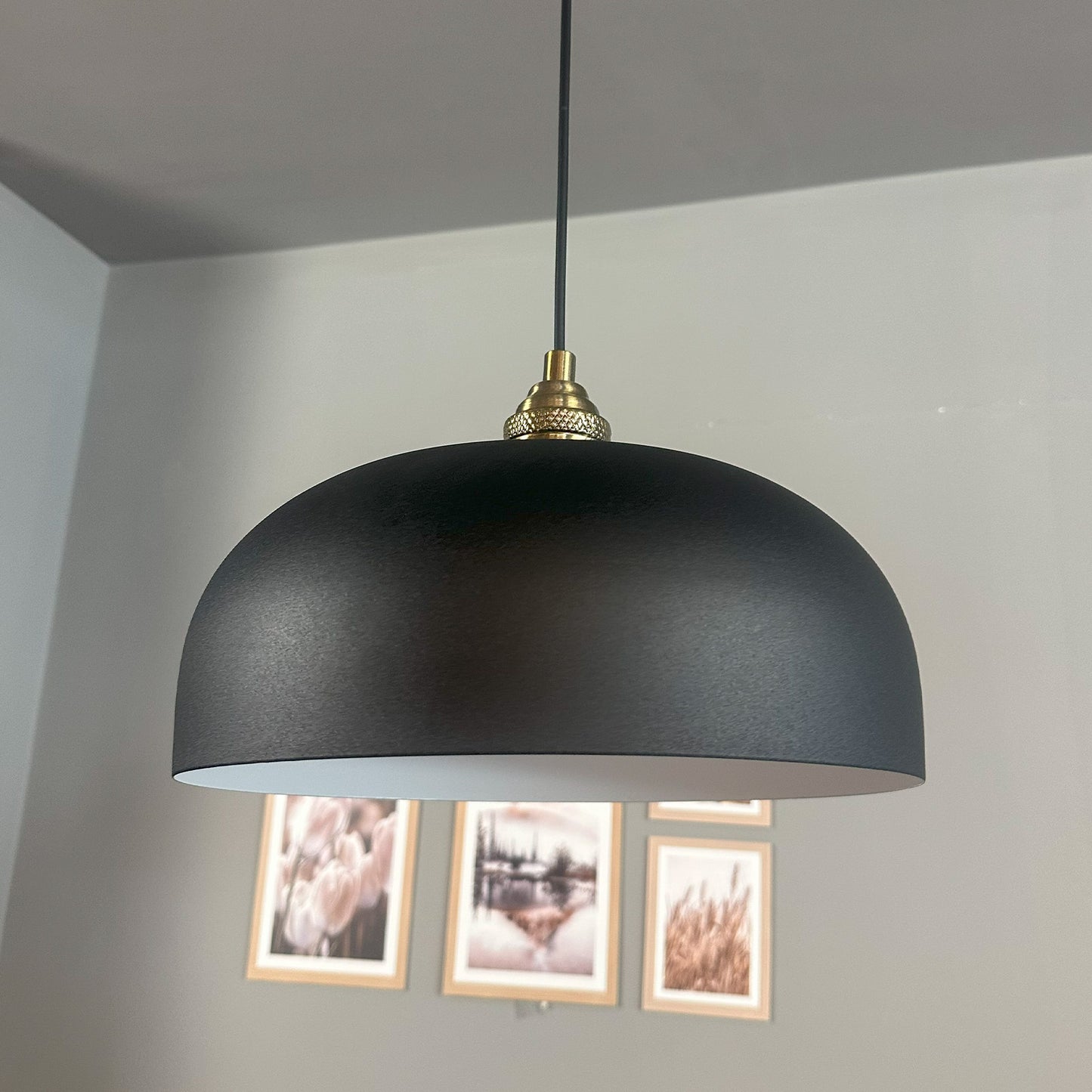 Pendelleuchte Rocha Tulpe Ø30 cm, Metall Hängelampe