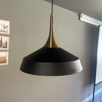 Pendelleuchte Lema Schlot Ø37,5 cm, Metall Hängelampe