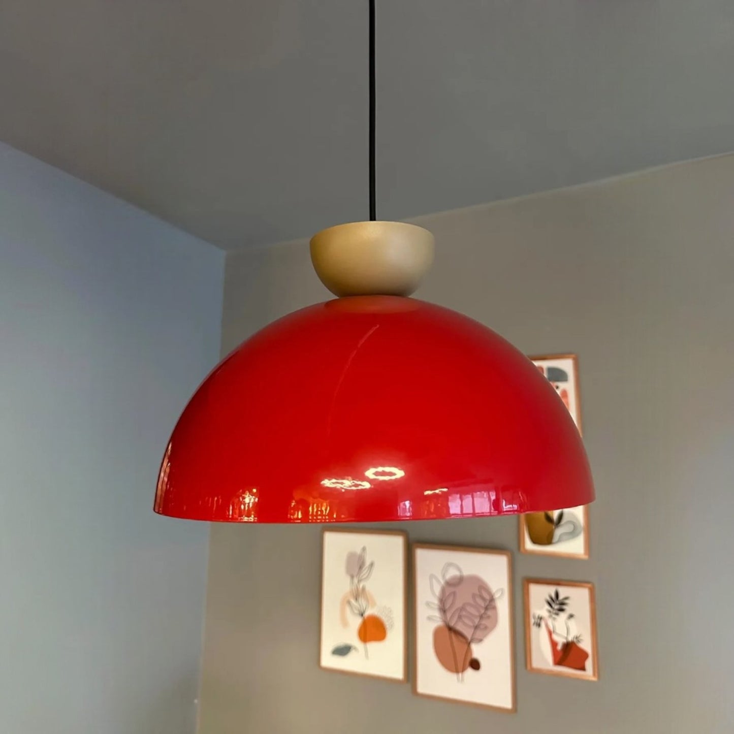 Hängelampe Yimpi 30 cm, Vintage Pendelleuchte