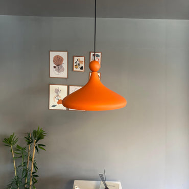 Pendelleuchte Wulst Metall Ø35cm, Modern Hängelampe