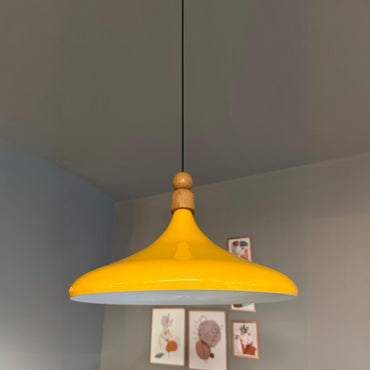 Pendelleuchte Champion XL Holz Metall Modern Pendelleuchte