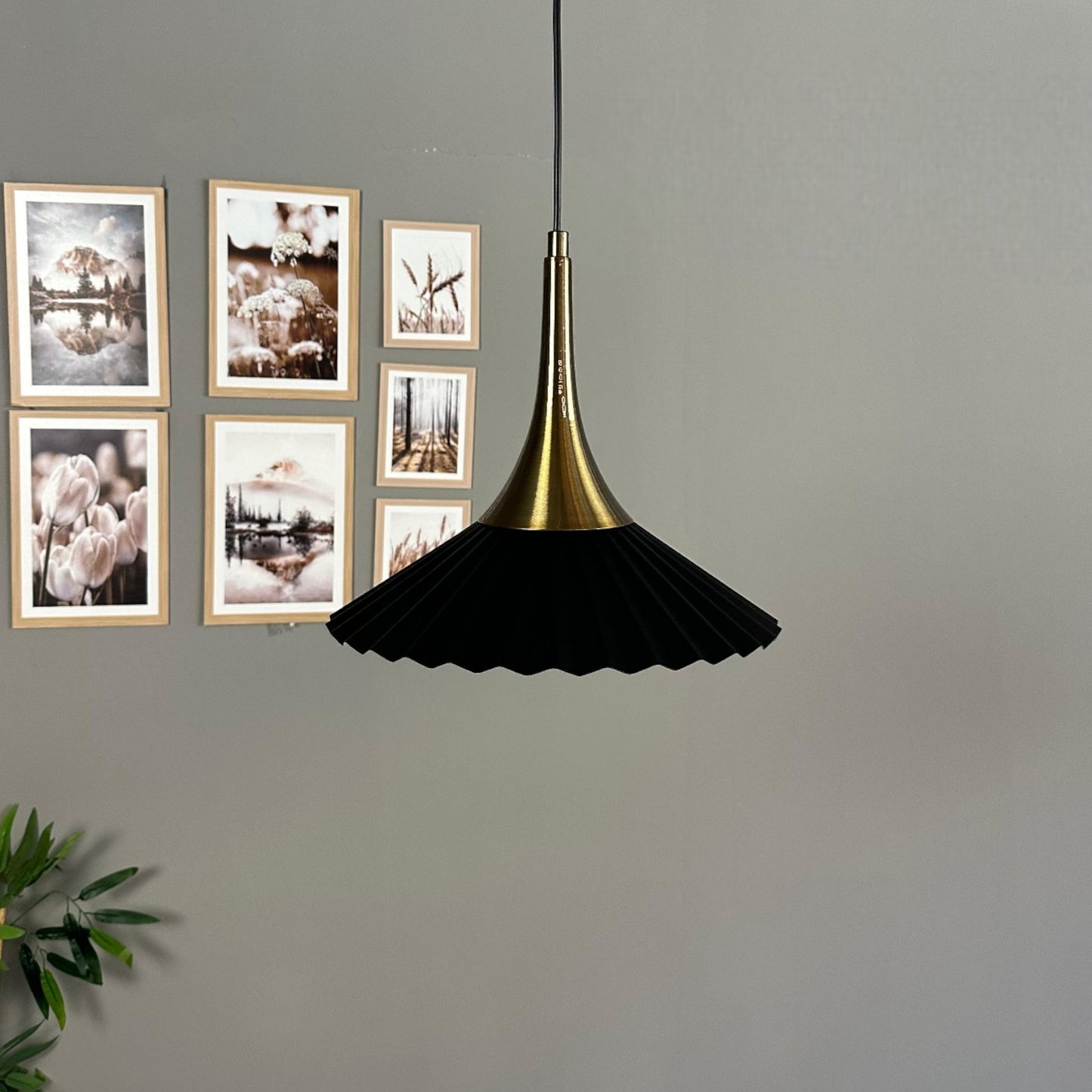 Pendelleuchte Avilla Kegel Metall, Modern Hängelampe