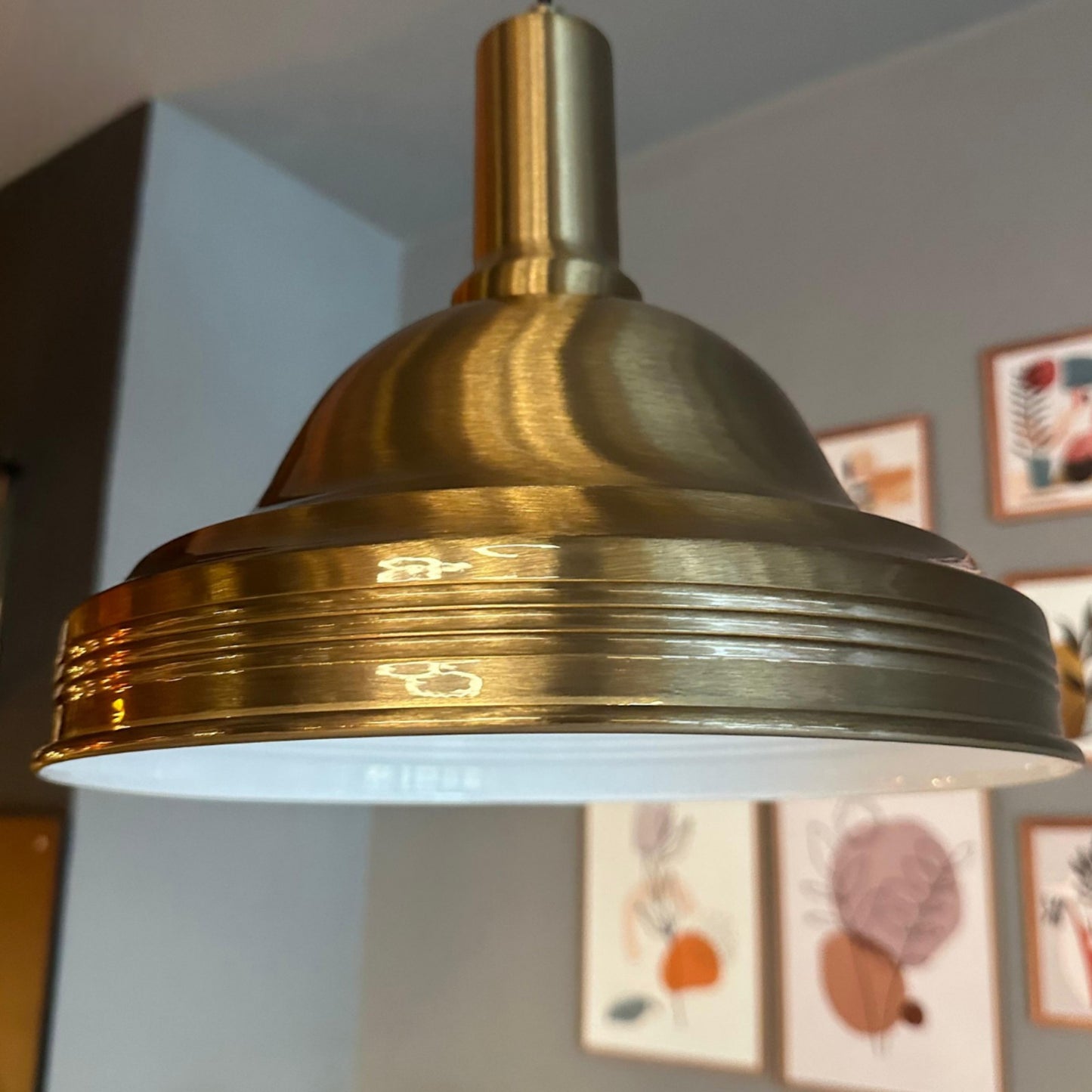 Pendelleuchte Asletl Hängelampe Industrial aus Metall Ø40 cm, Pendelleuchte Esstisch