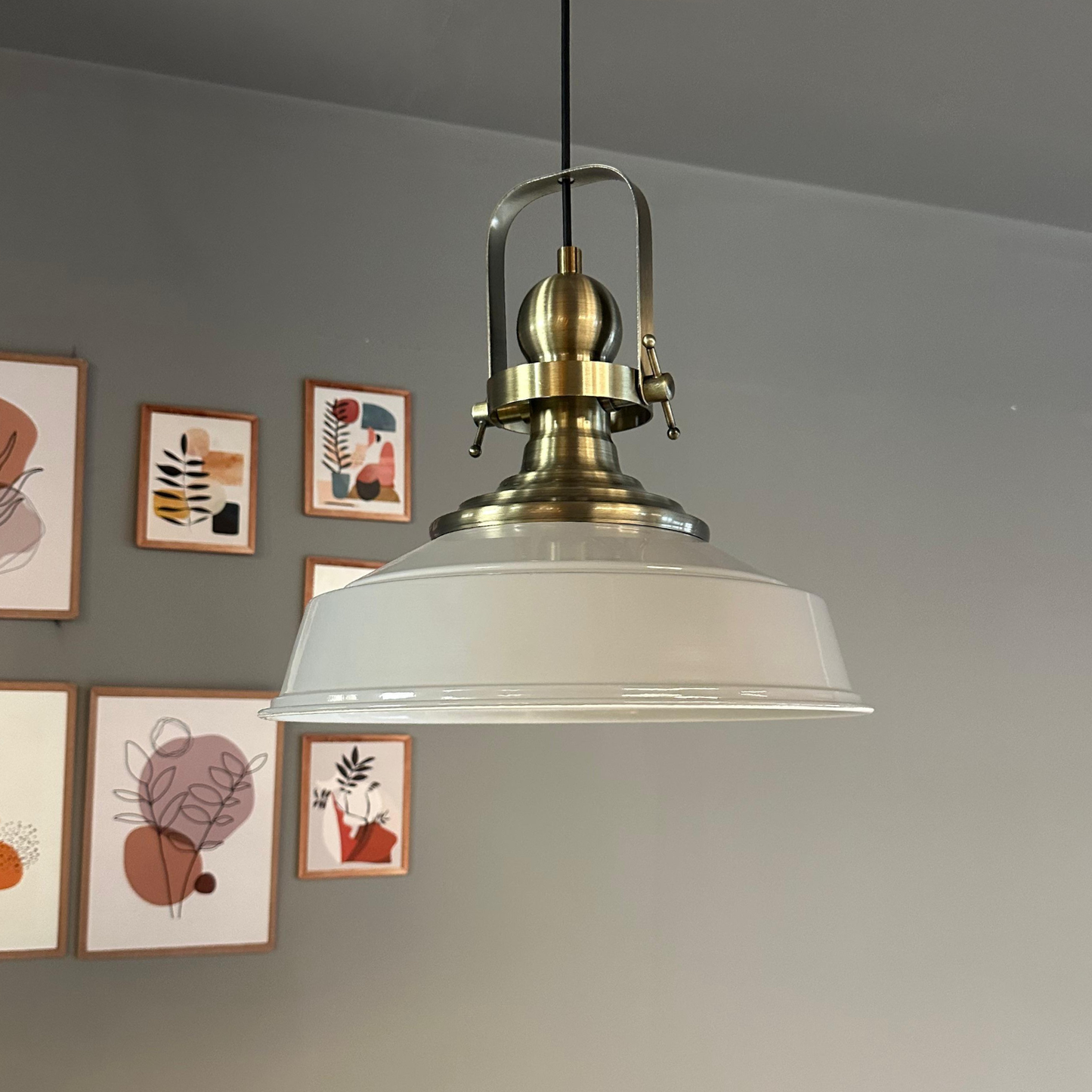 Pendelleuchte Carmelo Ø35 cm, Metall Hängelampe